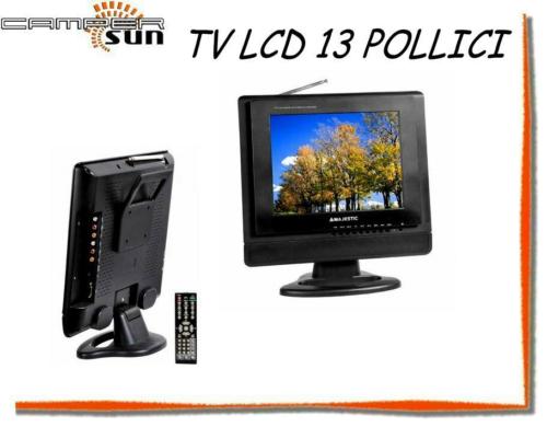 camper Televisori  Ttv lcd camper casa auto 13 pollici dvb 12 volt