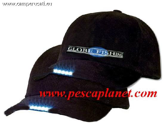 camper Abbigliamento  Cappellino con 5 luci led integrate