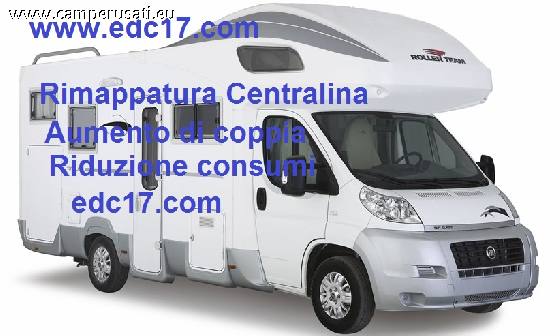 camper Officina  Rimappatura camper fiat ducato 2300 155cv + 25cv piu ripresa